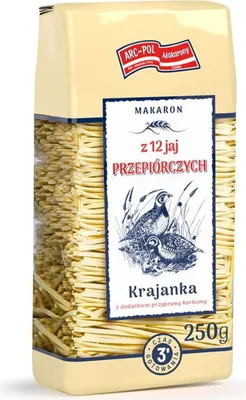 Obrázok produktu pre Cestoviny Krajanka z 12 prepeličích vajec, 250 g