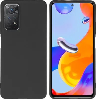 Produktbild von imoshion TPU Color Cover Xiaomi Redmi Note 11 Pro - Schwarz