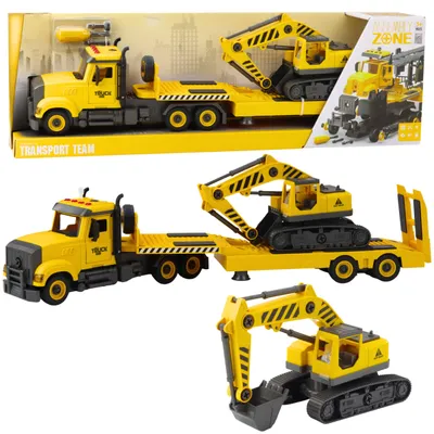 Produktbild von DIY-Abschleppwagen, der Raupenbagger dreht, Lichtgeräusche