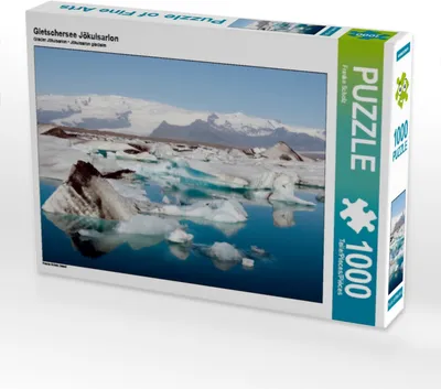 Produktbild von Calvendo Gletschersee Jökulsarlon 1000 Teile Puzzle quer 640x480mm, Scholz Frauke; 7371426