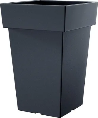 Image de Květináč vysoký LOFLY SQUARE 23,4 cm - barva: antracit