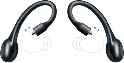 Imagen del producto de Adaptador inalámbrico Shure True Wireless Gen 2, para auriculares con aislamiento de sonido, Bluetooth 5