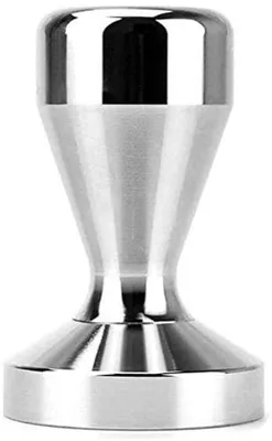 Immagine prodotto di Set di pressini per espresso - Pressini ergonomici in acciaio inossidabile - Pressino base per filtri da 51 mm - Accessori per il caffè