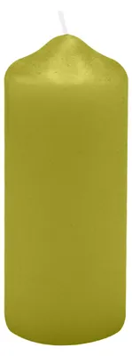 Produktbild von Spitzkopf Stumpen Kerzen Scottish Green 12 x Ø 4 cm, 12 Stück (Neue Art.-Nr. 14403.34.012)