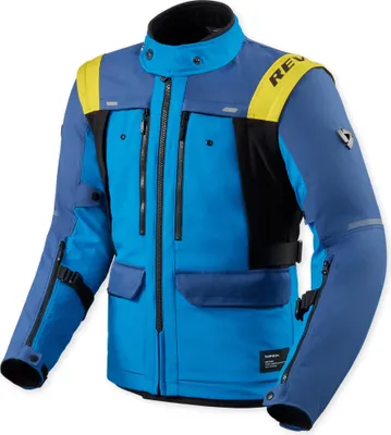 Produktbild von Revit Offtrack 3 H2O wasserdichte Motorrad Textiljacke, blau/blau, 3XL
