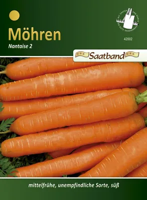 Produktbild von Möhre Nantaise 2 (Saatband) | Möhrensamen von N.L. Chrestensen