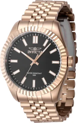 Obrázek produktu pro Invicta Specialty 47492 Pánské Hodinky - Quartz Hnutí - Nerezová Ocel s Černým Ciferníkem - 43 mm