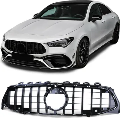 Produktbild von Sport Kühlergrill Schwarz Glanz passt für Mercedes CLA C118 X118 ab 19