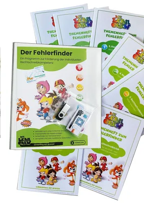 Produktbild von Die Lerncrew: Der Fehlerfinder - Lehrerhandreichung