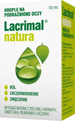 Produktbild von Lacrimal Natura Augentropfen mit Kamille 10ml