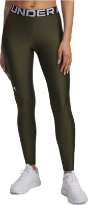 Productafbeelding van Under Armour Heatgear Leggings, groene kleur, maat M, voor dames