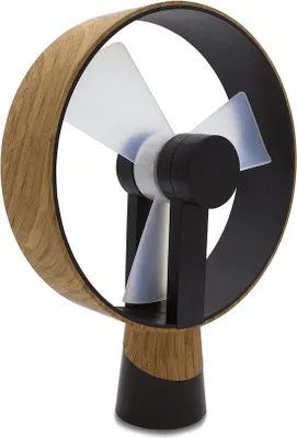 Immagine prodotto di Ventilatore da tavolo in legno - funzionamento silenzioso
