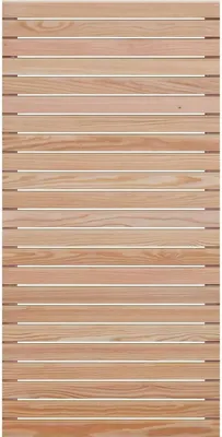 Produktbild von Sichtschutzzaun Zaun Holz Rhombus DIY Lärche Naturbelassen 90 x 180 cm Bausatz