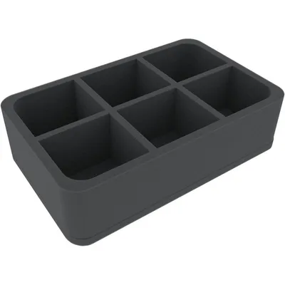 Produktbild von Schaumstoffeinlage mit 6 Fächern für Runewars Miniaturenspiel
