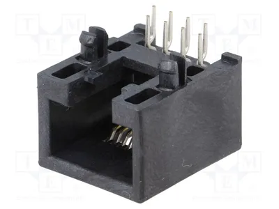 Produktbild von 2x Buchse System: 8p8c Niederprofil- RJ45 PIN: 8 Kat: 3  THT 95501-2881 RJ-Steckve