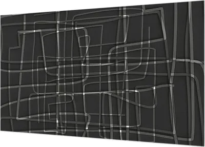 Produktbild von Selbstklebende Fototapete - Wandbilder für Wohnzimmer - 416x254 - Dekorative Wandfolie - Modernes Design für Wanddekoration - Tapeten für Innenräume - Abstrakte Linien