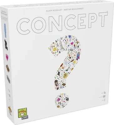 Produktbild von Gesellschaftsspiel Concept Asmodée, 4-12 Spieler, 40 Minuten Spieldauer, Kommunikationsspiel