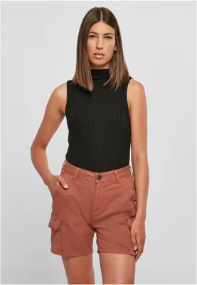 Obrázok produktu pre Dámske body Urban Classics Ladies Rib Knit Sleevless Body black - XXL