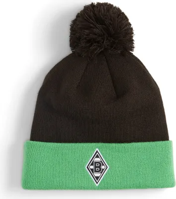 Produktbild von Puma Borussia Mönchengladbach Fan Pom Beanie - 024867, Farbe:Schwarz, Accessoires:Adult