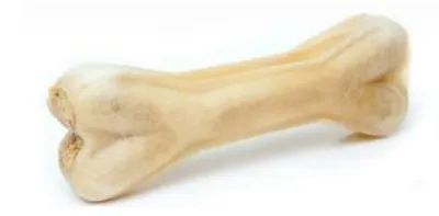 Produktbild von Gefüllter Kauknochen mit Rinderpansen 12cm 6 Stk. für Hunde, wie Rinderkopfhaut