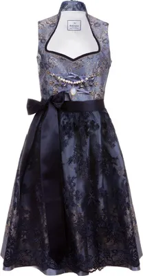 Produktbild von Edelnice Midi Dirndl 2-teilig Stehkragen Adriana 50