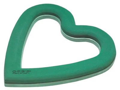 Produktbild von OASIS Steckschaum ECObase Herzen Offen 50cm Steckmasse Steckschwamm - 2 Stück