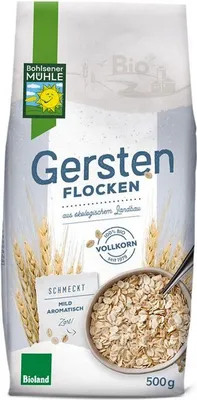 Produktbild von Bohlsener Mühle Gerstenflocken -- 500g