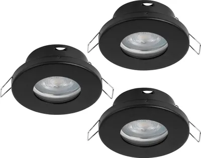 Obrázek produktu pro EGLO FAVAZZINA, GU10, LED, 1200 lm, 220-240 V, Černá