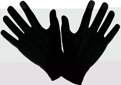 Produktbild von Handschuhe mit Biese schwarz