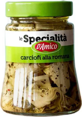 Produktbild von Marinierte Artischocken mit Peperoni 280g - D'Amico