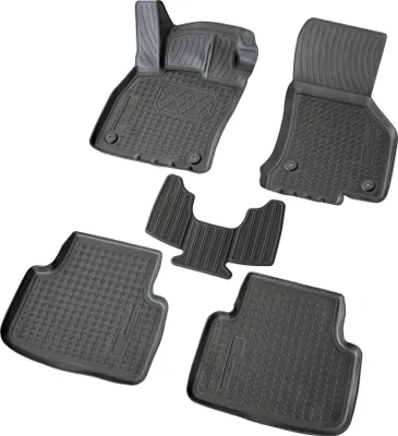 Produktbild von 3D Gummi Fussmatten passend für Skoda Octavia IV | NX | BJ ab 2019> | passgenau mit Rand