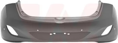 Produktbild von VAN WEZEL Heckstoßstange Stoßfänger Hinten für HYUNDAI i30 (GD)