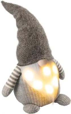 Obrázek produktu pro RETLUX RXL 397 Skřítek s LED světlem, výška 60 cm, barva šedá