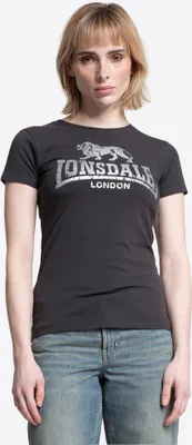 Produktbild von Frauen T-Shirt BANTRY Anthracite/Silver M Lonsdale