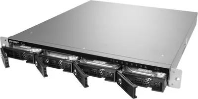 Produktbild von QNAP TS-453DU, NAS, Rack (1U), Intel® Celeron®, J4125, 4 GB, DDR4