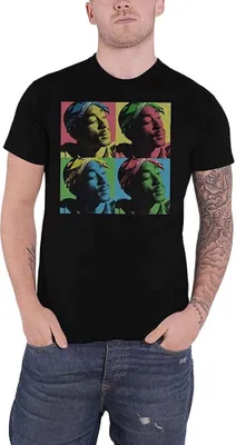 Produktbild von Tupac Shakur - T-Shirt für Herren/Damen Uni RO557 (L) (Schwarz)