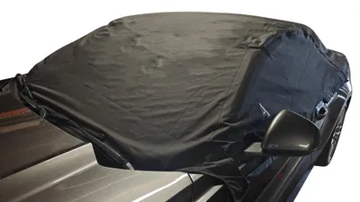 Image de Demi-housse de voiture extérieure pour Ford Mustang 7 Noir Imperméable et