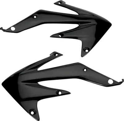 Immagine prodotto di Copertura radiatore UFO PLAST in 2 pezzi per Honda CRF X 450 cc, anni di produzione 2005-2007, colore: nero