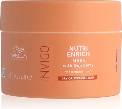 Obrázek produktu pro Wella Invigo Nutri Enrich, 150 ml, Ženy, Suché vlasy, Všechny barvy, Proti kudrnacení, Výživa, Vyhlazující, Změkčující, Goji