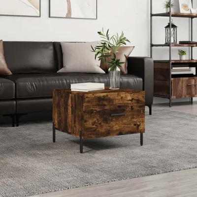 Produktbild von [Home] Couchtisch Räuchereiche 50x50x40 cm Holzwerkstoff , Neue Mode 2024 im häuslichen Leben