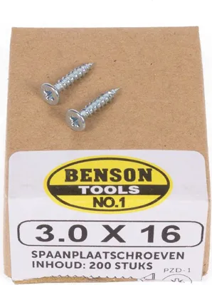 Immagine prodotto di Vite per pannelli truciolari 3,0 x 16 mm