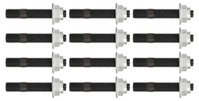 Image de Kit de boulons et écrous pour collecteur d'échappement, compatible avec les moteurs Toyota 1HZ et 1HDT 4.2L, ainsi qu'avec les séries 70, 75, 80 et 100, référence 9017910128