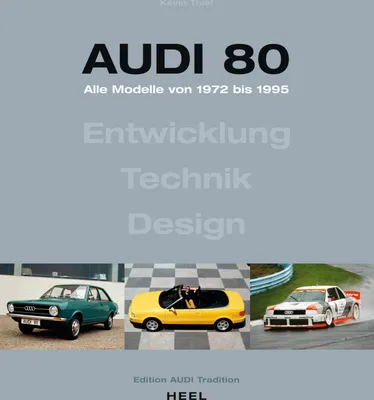 Produktbild von Audi 80 - Alle Modelle von 1972 bis 1995.