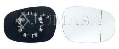 Produktbild von JUMASA Spiegelglas Außenspiegel Rechts für BMW 3 Touring (E91) Beheizbar Asphärisch 55120546