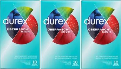Produktbild von Durex Surprise Me Kondome 3 x 10 Stück