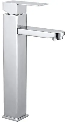 Imagen del producto de CERANO - Grifo monomando para lavabo, modelo Elma, alto, acabado cromado