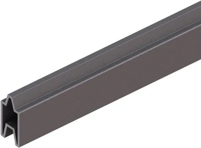Obrázek produktu pro Zahradní plot v antracitové barvě – kvalitní zástěna pro soukromé zahrady – 179 cm
