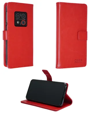 Zdjęcie produktu dla Etui ochronne caseroxx Handy, kompatybilne z modelem Emporia SMART.8, typu bookstyle, pełni również funkcję portfela