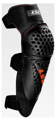 Produktbild von Knieprotektoren, schwarz/rot, S - L