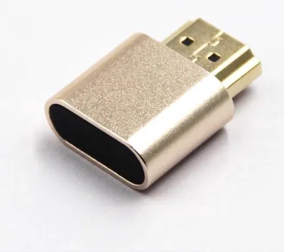 Produktbild von CHPN – HDMI-Dummy – kabellos – Display-Port-Emulator-Stecker – ideal für Grafikkarten – HDMI – Plug & Play – universell